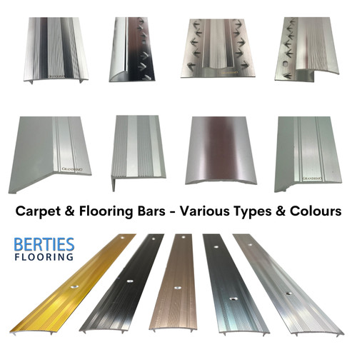 Carpet and flooring door bars - carpet,
