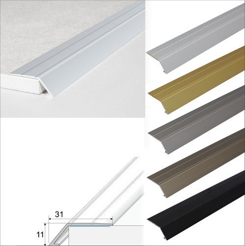 Self adhesive aluminium door - self,