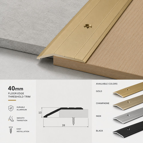Aluminium door threshold ramp - door,